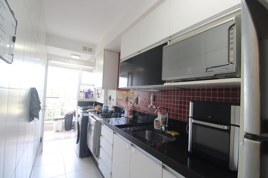 Cozinha de apartamento à venda com 2 quartos, 67m² em Taquara, Rio de Janeiro