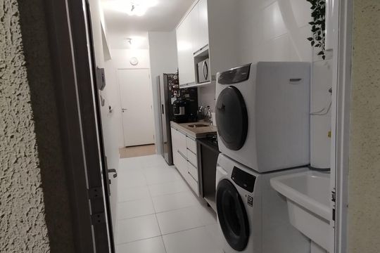 Área de serviço de apartamento à venda com 3 quartos, 81m² em Medeiros, Jundiaí