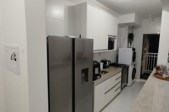 Cozinha de apartamento à venda com 3 quartos, 81m² em Medeiros, Jundiaí