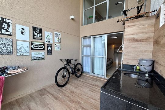 Varanda de apartamento à venda com 4 quartos, 122m² em Recreio dos Bandeirantes, Rio de Janeiro