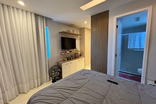 Quarto 1 de apartamento à venda com 4 quartos, 122m² em Recreio dos Bandeirantes, Rio de Janeiro