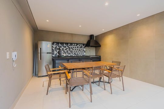 Churrasqueira de kitnet/studio à venda com 1 quarto, 24m² em Pinheiros, São Paulo