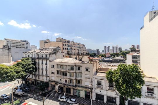 Vista de apartamento à venda com 3 quartos, 75m² em Campos Elíseos, São Paulo