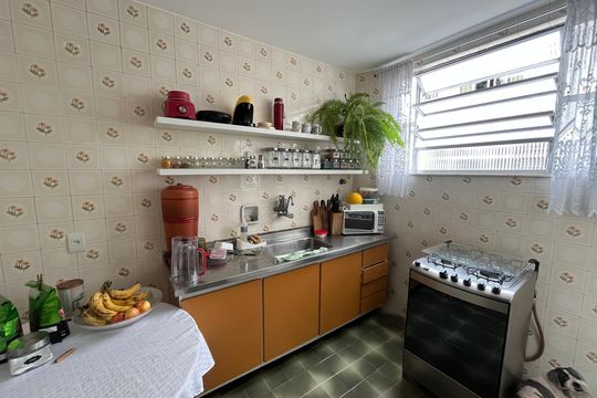 Cozinha de apartamento à venda com 3 quartos, 60m² em Jardim Guanabara, Rio de Janeiro