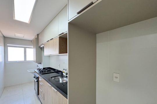 Cozinha de apartamento à venda com 2 quartos, 63m² em Nova Petrópolis, São Bernardo do Campo