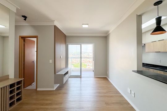 Sala de apartamento à venda com 2 quartos, 63m² em Nova Petrópolis, São Bernardo do Campo