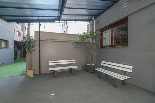 Área comum de apartamento à venda com 2 quartos, 62m² em Petrópolis, Porto Alegre