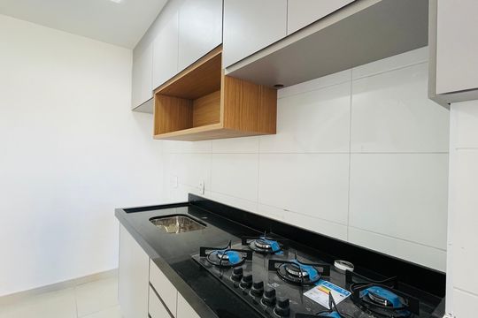 Cozinha de apartamento à venda com 2 quartos, 80m² em Conceicao, Campinas