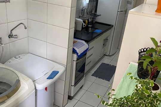 Área de serviço de apartamento à venda com 3 quartos, 67m² em Jardim Jaqueline, São Paulo