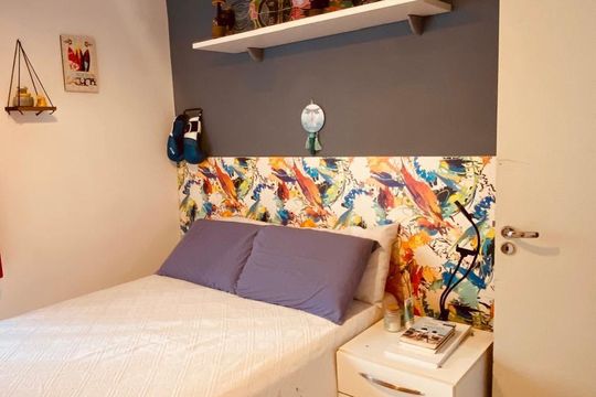 Quarto de apartamento à venda com 3 quartos, 67m² em Jardim Jaqueline, São Paulo