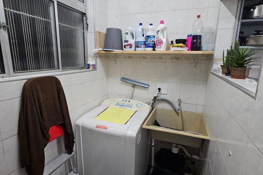 Área de serviço de apartamento à venda com 2 quartos, 64m² em Jordanópolis, São Bernardo do Campo