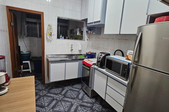 Cozinha de apartamento à venda com 2 quartos, 64m² em Jordanópolis, São Bernardo do Campo