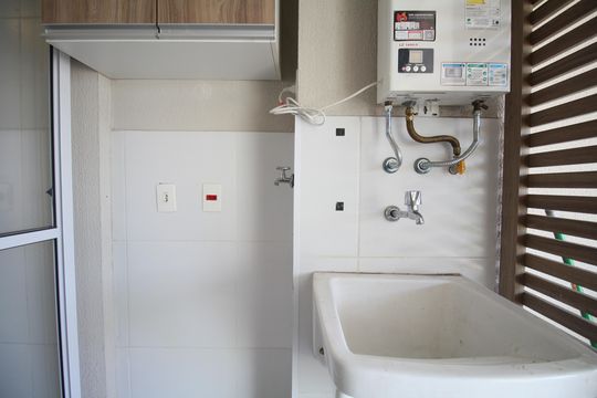 Área de Serviço de apartamento à venda com 2 quartos, 75m² em Vila Andrade, São Paulo