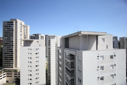 Vista da Varanda de apartamento à venda com 2 quartos, 75m² em Vila Andrade, São Paulo