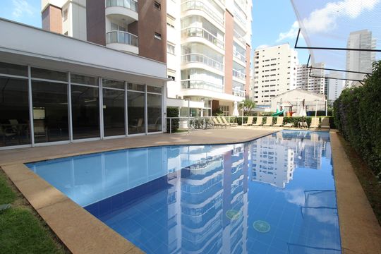 Área Comum - Piscina de apartamento à venda com 3 quartos, 120m² em Vila Olímpia, São Paulo
