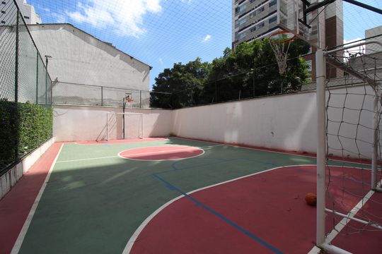 Área Comum - Quadra de apartamento à venda com 3 quartos, 120m² em Vila Olímpia, São Paulo