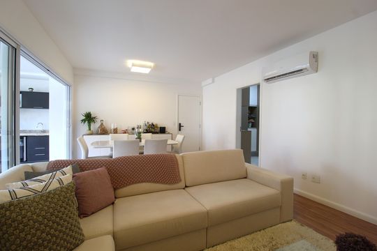 Sala de apartamento à venda com 3 quartos, 120m² em Vila Olímpia, São Paulo