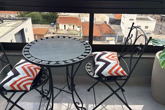 Varanda de apartamento à venda com 2 quartos, 120m² em Vila Galvão, Guarulhos
