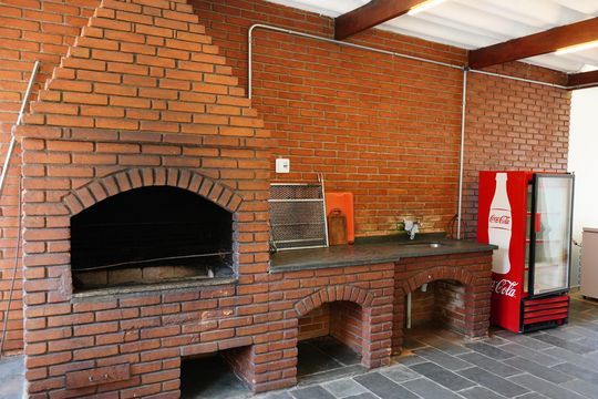 Área comum - Churrasqueira de apartamento à venda com 3 quartos, 56m² em Vila Aricanduva, São Paulo