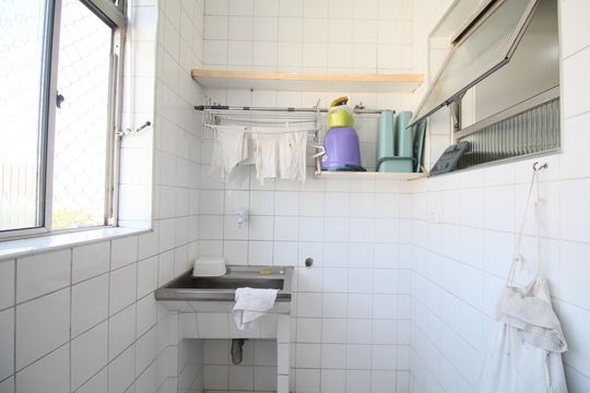 Área de Serviço de apartamento à venda com 2 quartos, 62m² em Jardim Jussara, Taboão da Serra