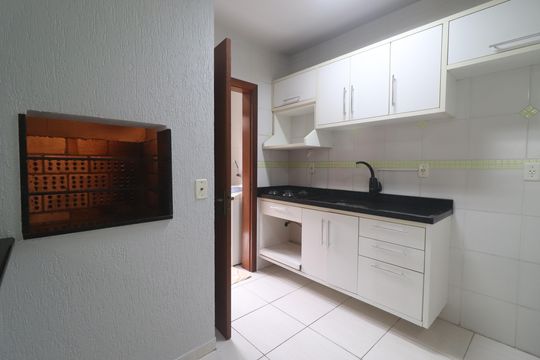 Cozinha de apartamento à venda com 2 quartos, 66m² em Jardim Mauá, Novo Hamburgo