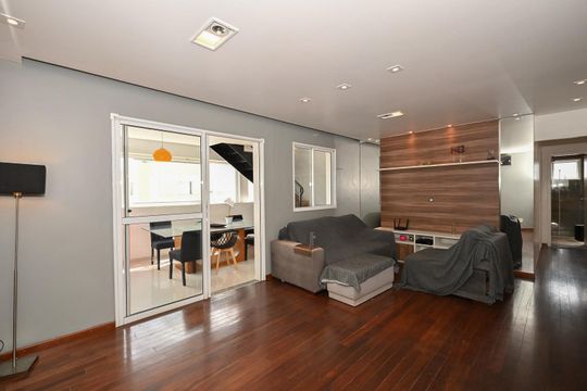 Sala de apartamento para alugar com 3 quartos, 206m² em Vila Sonia, São Paulo
