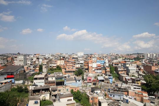Vista  de apartamento para alugar com 2 quartos, 44m² em Jardim Suina, Taboão da Serra