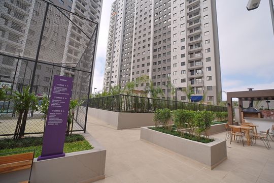 Área comum de apartamento para alugar com 2 quartos, 38m² em Vila Campanela, São Paulo