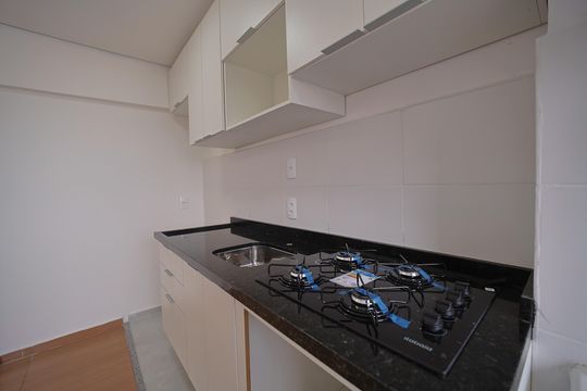 Cozinha de apartamento para alugar com 2 quartos, 38m² em Vila Campanela, São Paulo