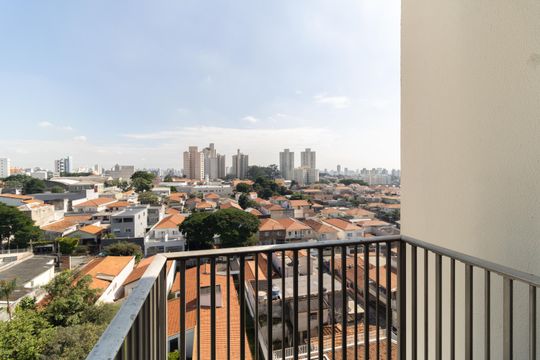 Varanda da Sala de apartamento para alugar com 2 quartos, 80m² em Vila das Merces, São Paulo