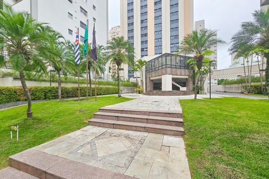 Área externa de apartamento à venda com 1 quarto, 45m² em Jardim Paulista, São Paulo