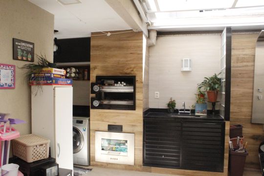 Área gourmet de casa de condomínio à venda com 4 quartos, 117m² em Freguesia (jacarepaguá), Rio de Janeiro