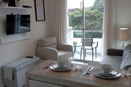 Sala de kitnet/studio à venda com 1 quarto, 43m² em Paraíso, São Paulo