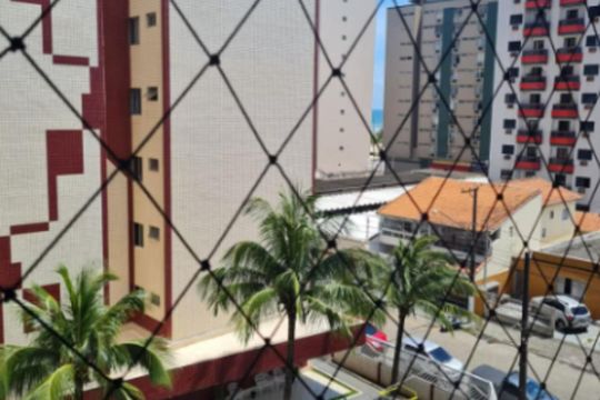 Vista de apartamento para alugar com 1 quarto, 63m² em Guilhermina, Praia Grande