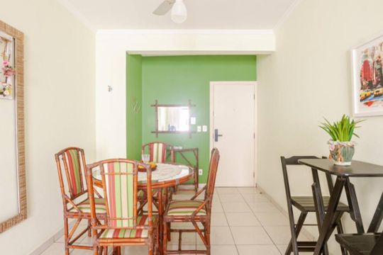 Área comum de apartamento para alugar com 1 quarto, 63m² em Guilhermina, Praia Grande