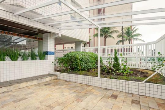 Área comum de apartamento para alugar com 1 quarto, 63m² em Guilhermina, Praia Grande
