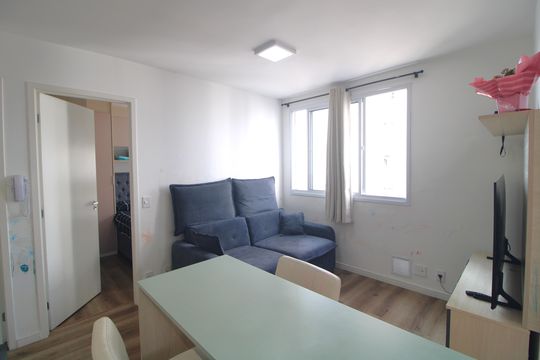 Sala de apartamento à venda com 2 quartos, 35m² em Jardim Marajoara, São Paulo