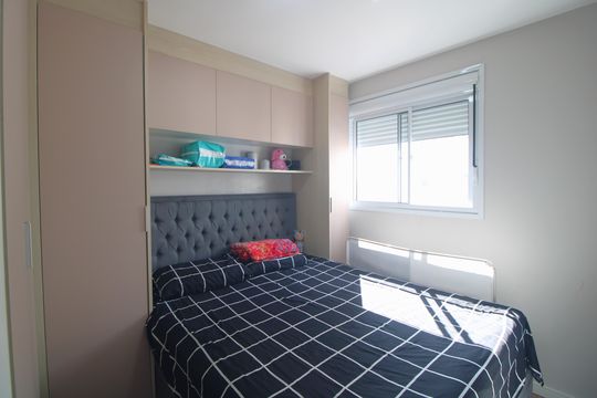 Quarto 1 de apartamento à venda com 2 quartos, 35m² em Jardim Marajoara, São Paulo