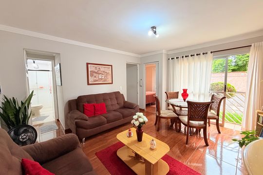Sala de apartamento à venda com 2 quartos, 57m² em Parque Eloy Chaves, Jundiaí