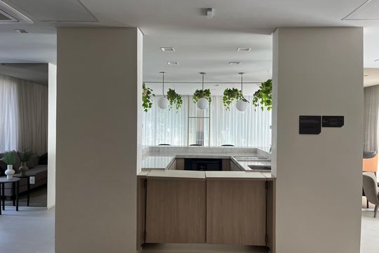 Área comum - Salão de festas de kitnet/studio para alugar com 1 quarto, 22m² em Perdizes, São Paulo