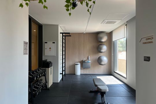 Área comum - Academia de kitnet/studio para alugar com 1 quarto, 22m² em Perdizes, São Paulo