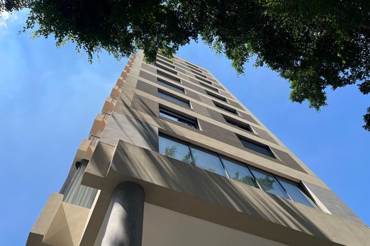 Fachada do Prédio de kitnet/studio à venda com 1 quarto, 22m² em Perdizes, São Paulo