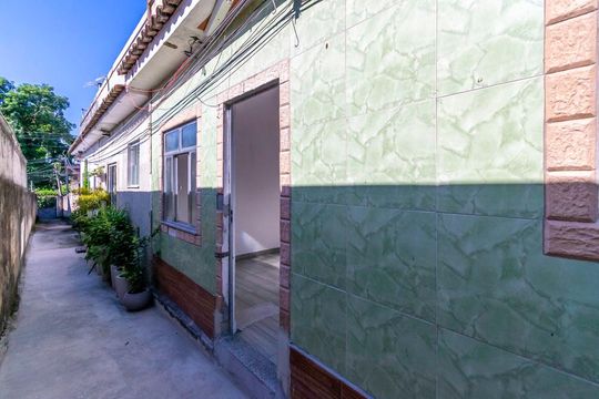 Área comum - Entrada do Imóvel de casa para alugar com 1 quarto, 42m² em Vigário Geral, Rio de Janeiro