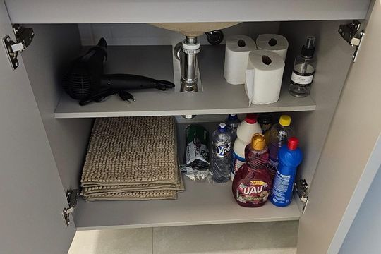 Banheiro de apartamento para alugar com 1 quarto, 37m² em Centro, São José dos Campos