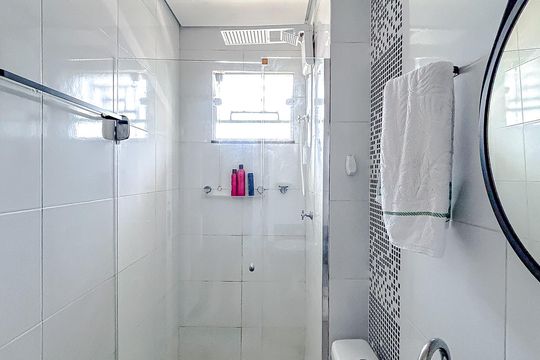 Banheiro de apartamento para alugar com 2 quartos, 45m² em Vila Nova Savoia, São Paulo