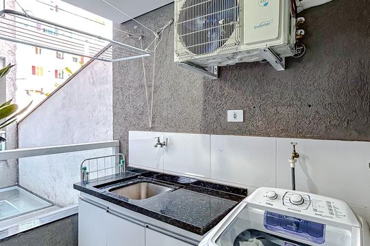 Área de Serviço de apartamento para alugar com 2 quartos, 45m² em Vila Nova Savoia, São Paulo
