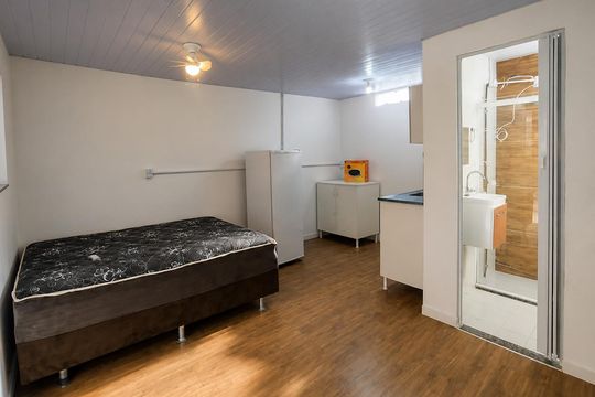 Sala/Quarto de kitnet/studio para alugar com 1 quarto, 18m² em Jardim Cidade de Florianopolis, São José