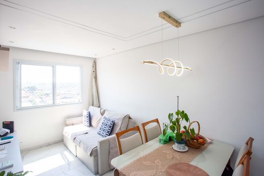Sala de apartamento à venda com 2 quartos, 44m² em Americanópolis, São Paulo