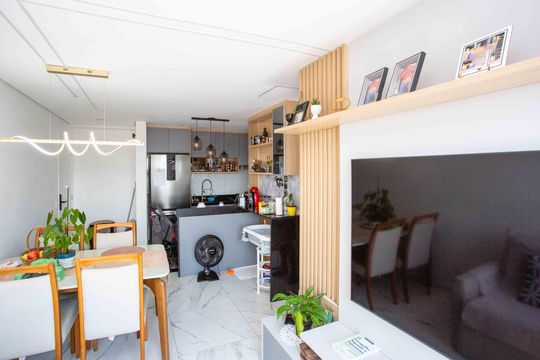 Sala de apartamento à venda com 2 quartos, 44m² em Americanópolis, São Paulo