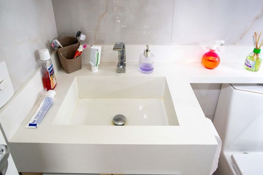 Banheiro de apartamento à venda com 2 quartos, 44m² em Americanópolis, São Paulo